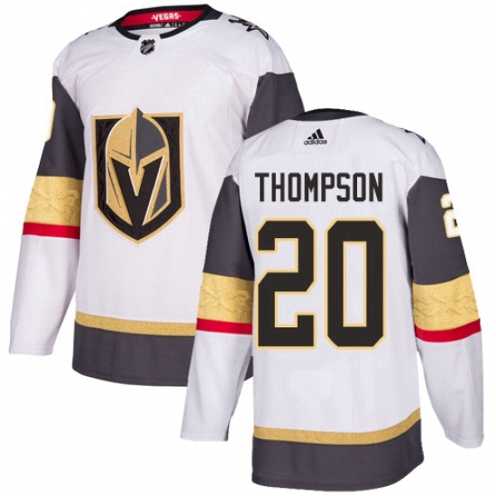 Womens Adidas Vegas Golden Knights 20 Paul Thompson Authentic White Away NHL Jersey Womens Adidas Vegas Golden Knights 20 Paul Thompson Authentic White Away NHL Jersey