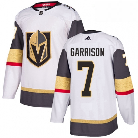 Womens Adidas Vegas Golden Knights 7 Jason Garrison Authentic White Away NHL Jersey Womens Adidas Vegas Golden Knights 7 Jason Garrison Authentic White Away NHL Jersey