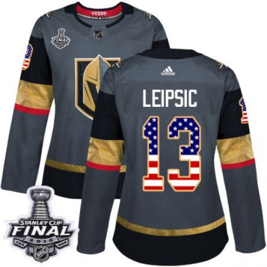 womens brendan leipsic vegas golden knights jersey gray adidas 13 nhl 2018 stanley cup final authentic usa flag fashion womens brendan leipsic vegas golden knights jersey gray adidas 13 nhl 2018 stanley cup final authentic usa flag fashion