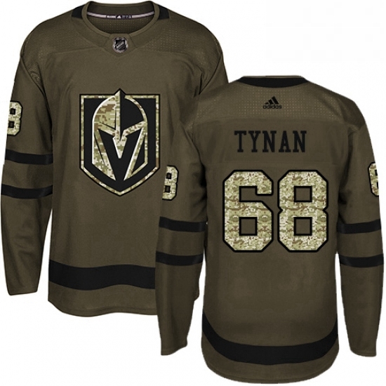 Youth Adidas Vegas Golden Knights 68 TJ Tynan Authentic Green Salute to Service NHL Jersey Youth Adidas Vegas Golden Knights 68 TJ Tynan Authentic Green Salute to Service NHL Jersey