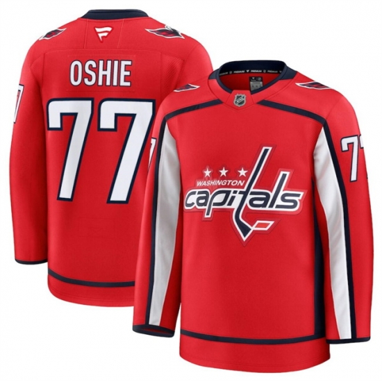Men Washington Capitals 77 TJ Oshie Red 2024 25 Home Stitched Hockey Jersey Men Washington Capitals 77 TJ Oshie Red 2024 25 Home Stitched Hockey Jersey