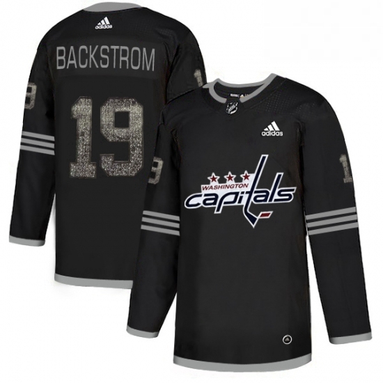 Mens Adidas Washington Capitals 19 Nicklas Backstrom Black 1 Authentic Classic Stitched NHL Jersey Mens Adidas Washington Capitals 19 Nicklas Backstrom Black 1 Authentic Classic Stitched NHL Jersey
