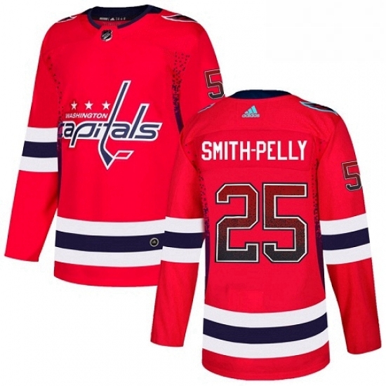 Mens Adidas Washington Capitals 25 Devante Smith Pelly Authentic Red Drift Fashion NHL Jersey Mens Adidas Washington Capitals 25 Devante Smith Pelly Authentic Red Drift Fashion NHL Jersey