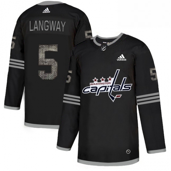 Mens Adidas Washington Capitals 5 Rod Langway Black 1 Authentic Classic Stitched NHL Jersey Mens Adidas Washington Capitals 5 Rod Langway Black 1 Authentic Classic Stitched NHL Jersey