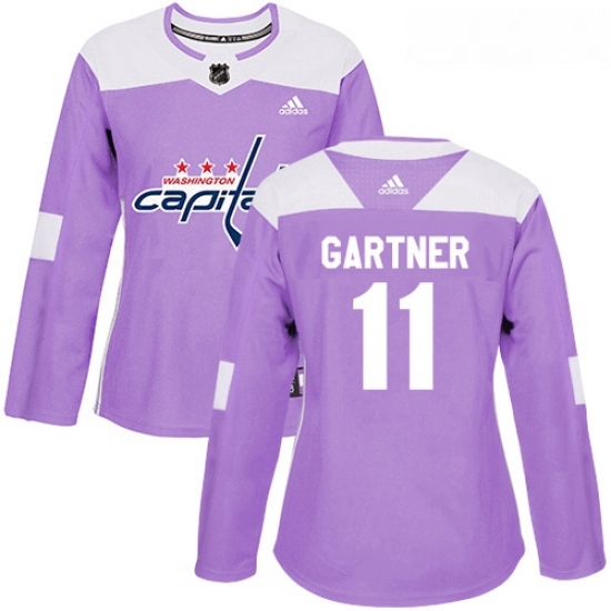Womens Adidas Washington Capitals 11 Mike Gartner Authentic Purple Fights Cancer Practice NHL Jersey Womens Adidas Washington Capitals 11 Mike Gartner Authentic Purple Fights Cancer Practice NHL Jersey