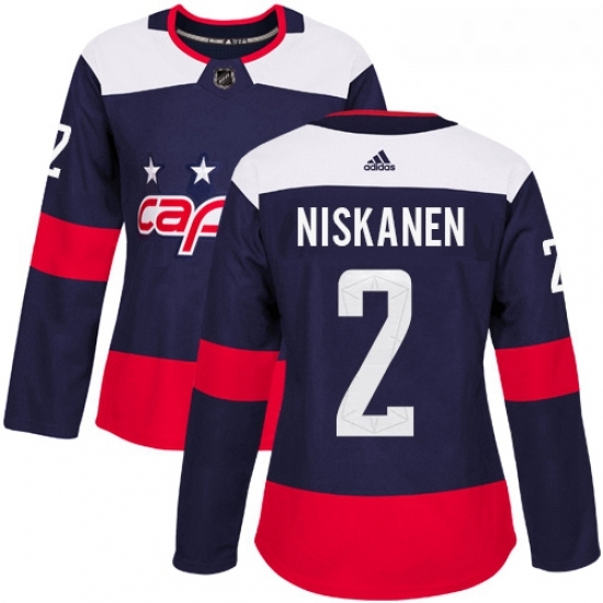 Womens Adidas Washington Capitals 2 Matt Niskanen Authentic Navy Blue 2018 Stadium Series NHL Jersey Womens Adidas Washington Capitals 2 Matt Niskanen Authentic Navy Blue 2018 Stadium Series NHL Jersey