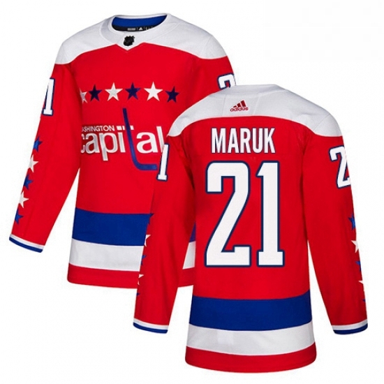 Youth Adidas Washington Capitals 21 Dennis Maruk Authentic Red Alternate NHL Jersey Youth Adidas Washington Capitals 21 Dennis Maruk Authentic Red Alternate NHL Jersey