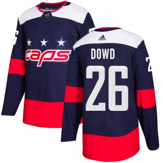 Youth Adidas Washington Capitals 26 Nic Dowd Authentic Navy Blue 2018 Stadium Series NHL Jersey Youth Adidas Washington Capitals 26 Nic Dowd Authentic Navy Blue 2018 Stadium Series NHL Jersey