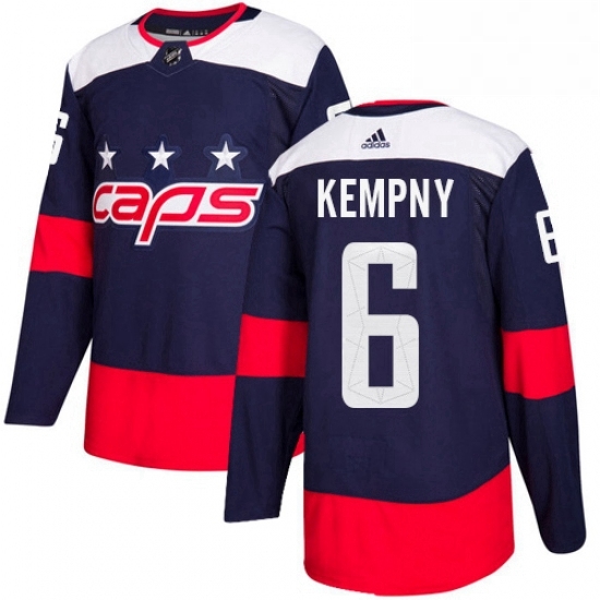 Youth Adidas Washington Capitals 6 Michal Kempny Authentic Navy Blue 2018 Stadium Series NHL Jerse Youth Adidas Washington Capitals 6 Michal Kempny Authentic Navy Blue 2018 Stadium Series NHL Jerse