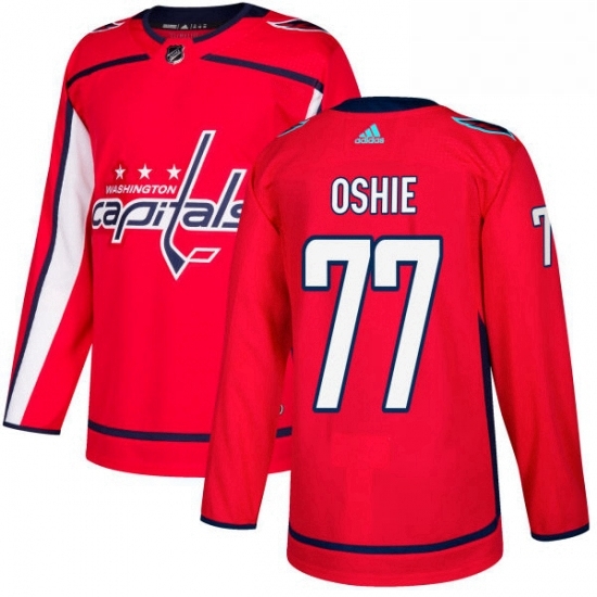 Youth Adidas Washington Capitals 77 TJ Oshie Authentic Red Home NHL Jersey Youth Adidas Washington Capitals 77 TJ Oshie Authentic Red Home NHL Jersey
