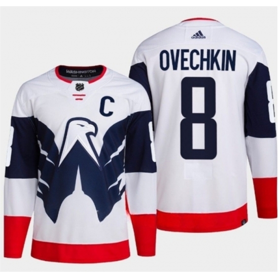 Youth Washington Capitals 8 Alex Ovechkin White Navy Stadium Series Stitched Jersey Youth Washington Capitals 8 Alex Ovechkin White Navy Stadium Series Stitched Jersey