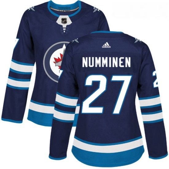 Womens Adidas Winnipeg Jets 27 Teppo Numminen Premier Navy Blue Home NHL Jersey Womens Adidas Winnipeg Jets 27 Teppo Numminen Premier Navy Blue Home NHL Jersey
