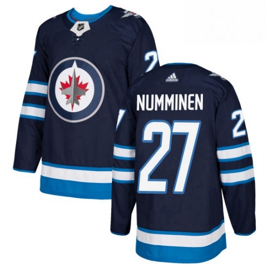 Youth Adidas Winnipeg Jets 27 Teppo Numminen Authentic Navy Blue Home NHL Jersey Youth Adidas Winnipeg Jets 27 Teppo Numminen Authentic Navy Blue Home NHL Jersey