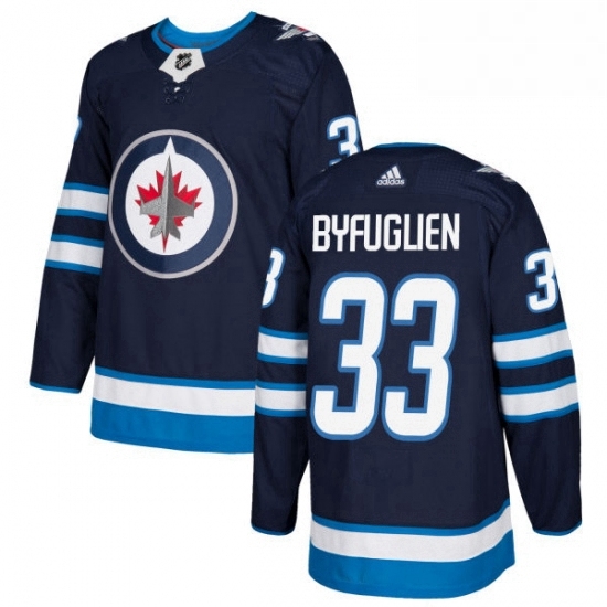 Youth Adidas Winnipeg Jets 33 Dustin Byfuglien Premier Navy Blue Home NHL Jersey Youth Adidas Winnipeg Jets 33 Dustin Byfuglien Premier Navy Blue Home NHL Jersey