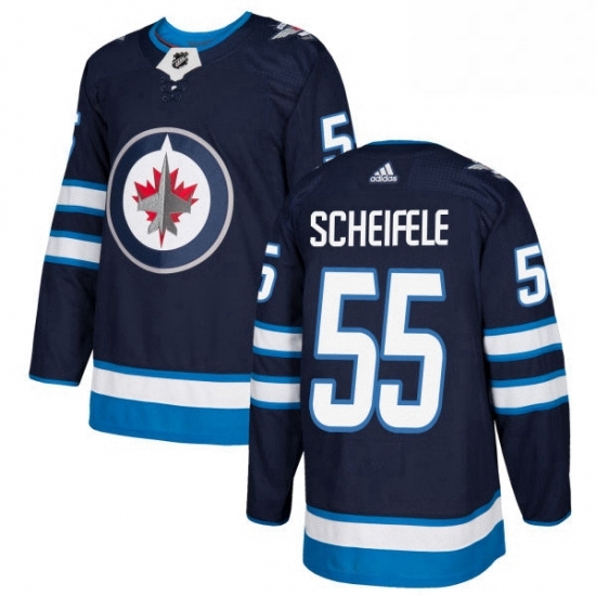 Youth Adidas Winnipeg Jets 55 Mark Scheifele Authentic Navy Blue Home NHL Jersey Youth Adidas Winnipeg Jets 55 Mark Scheifele Authentic Navy Blue Home NHL Jersey