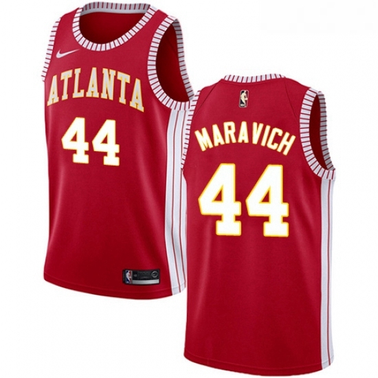 Womens Nike Atlanta Hawks 44 Pete Maravich Authentic Red NBA Jersey Statement Edition Womens Nike Atlanta Hawks 44 Pete Maravich Authentic Red NBA Jersey Statement Edition