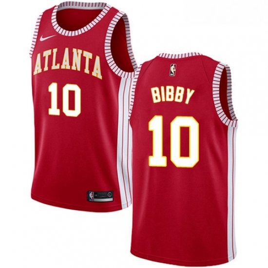 Youth Nike Atlanta Hawks 10 Mike Bibby Swingman Red NBA Jersey Statement Edition Youth Nike Atlanta Hawks 10 Mike Bibby Swingman Red NBA Jersey Statement Edition