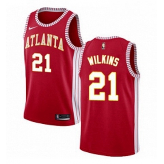 Youth Nike Atlanta Hawks 21 Dominique Wilkins Swingman Red NBA Jersey Statement Edition Youth Nike Atlanta Hawks 21 Dominique Wilkins Swingman Red NBA Jersey Statement Edition