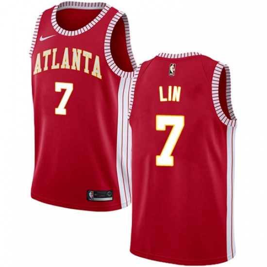 Youth Nike Atlanta Hawks 7 Jeremy Lin Swingman Red NBA Jersey Statement Edition Youth Nike Atlanta Hawks 7 Jeremy Lin Swingman Red NBA Jersey Statement Edition