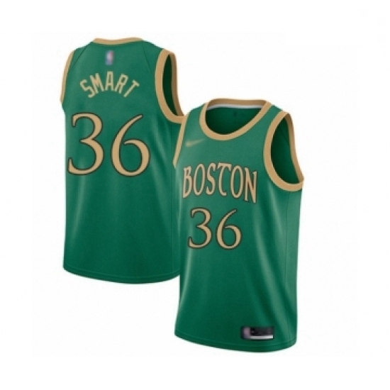 Celtics 36 Marcus Smart Green Basketball Swingman City Edition 2019 20 Jersey Celtics 36 Marcus Smart Green Basketball Swingman City Edition 2019 20 Jersey