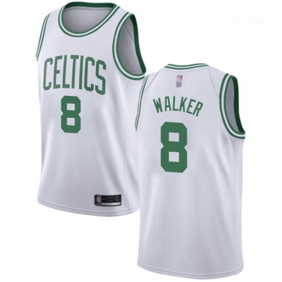 Celtics #8 Kemba Walker White Basketball Swingman Association Edition Jersey Celtics #8 Kemba Walker White Basketball Swingman Association Edition Jersey