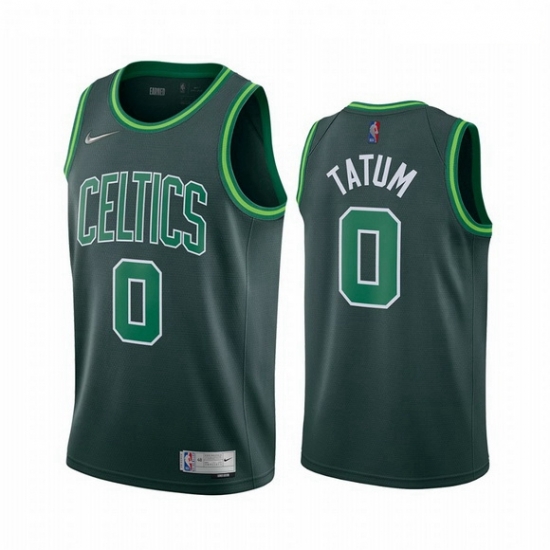Men Boston Celtics 0 Jayson Tatum Green NBA Swingman 2020 21 Earned Edition Jersey Men Boston Celtics 0 Jayson Tatum Green NBA Swingman 2020 21 Earned Edition Jersey