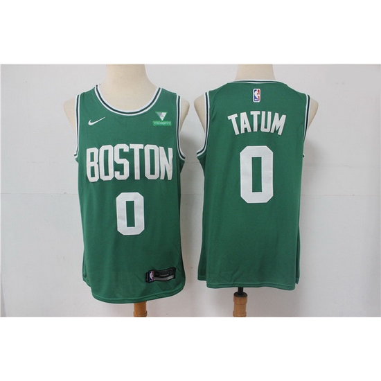 Men Nike Boston Celtics Jayson Tatum 0 Green NBA Swingman 2020 21 City Edition Jersey Men Nike Boston Celtics Jayson Tatum 0 Green NBA Swingman 2020 21 City Edition Jersey