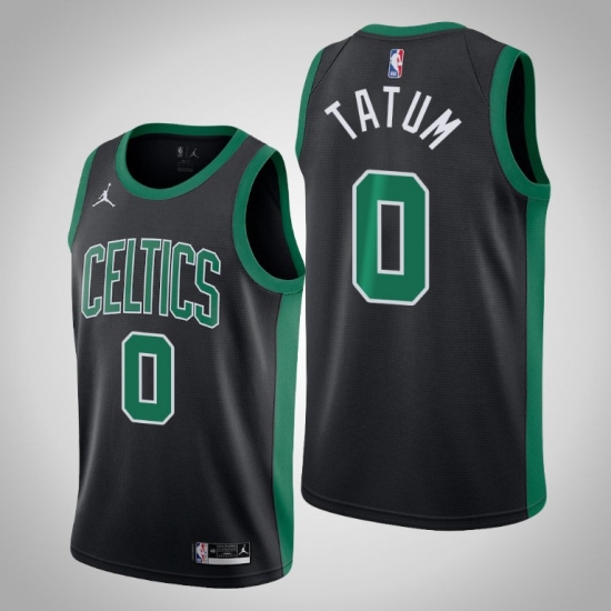Men celtics jayson tatum jordan brand 2020 21 black swingman statement jersey Men celtics jayson tatum jordan brand 2020 21 black swingman statement jersey