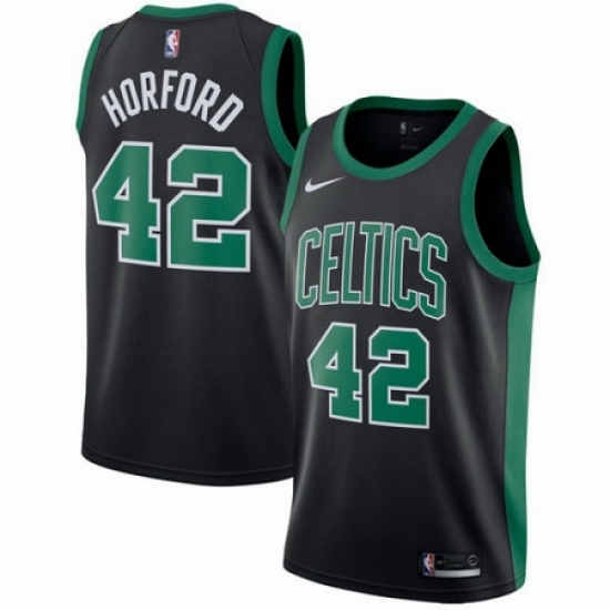 Mens Adidas Boston Celtics 42 Al Horford Authentic Black NBA Jersey Statement Edition Mens Adidas Boston Celtics 42 Al Horford Authentic Black NBA Jersey Statement Edition
