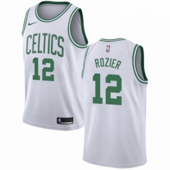 Mens Nike Boston Celtics 12 Terry Rozier Swingman White NBA Jersey Association Edition Mens Nike Boston Celtics 12 Terry Rozier Swingman White NBA Jersey Association Edition