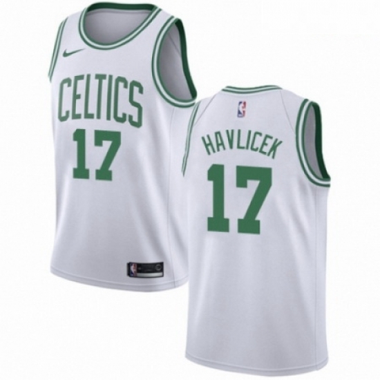 Mens Nike Boston Celtics 17 John Havlicek Swingman White NBA Jersey Association Edition Mens Nike Boston Celtics 17 John Havlicek Swingman White NBA Jersey Association Edition