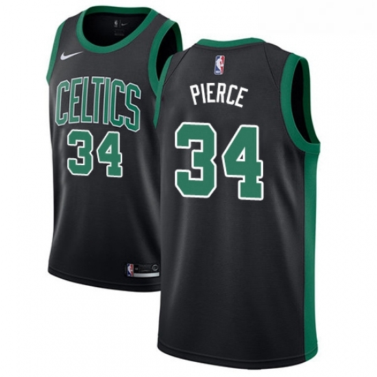 Womens Adidas Boston Celtics 34 Paul Pierce Authentic Black NBA Jersey Statement Edition Womens Adidas Boston Celtics 34 Paul Pierce Authentic Black NBA Jersey Statement Edition