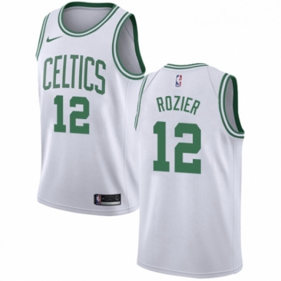 Womens Nike Boston Celtics 12 Terry Rozier Authentic White NBA Jersey Association Edition Womens Nike Boston Celtics 12 Terry Rozier Authentic White NBA Jersey Association Edition