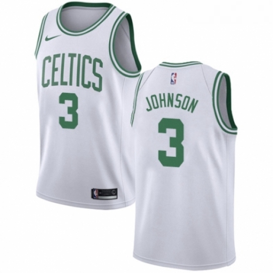 Womens Nike Boston Celtics 3 Dennis Johnson Swingman White NBA Jersey Association Edition Womens Nike Boston Celtics 3 Dennis Johnson Swingman White NBA Jersey Association Edition