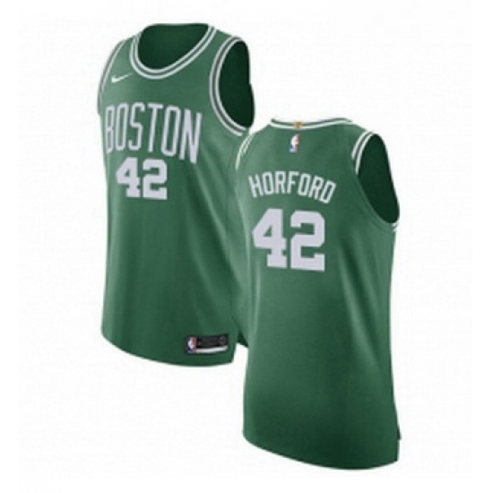 Womens Nike Boston Celtics 42 Al Horford Authentic GreenWhite No Road NBA Jersey Icon Edition Womens Nike Boston Celtics 42 Al Horford Authentic GreenWhite No Road NBA Jersey Icon Edition