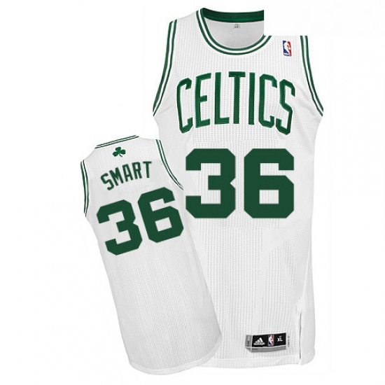 Youth Adidas Boston Celtics 36 Marcus Smart Authentic White Home NBA Jersey Youth Adidas Boston Celtics 36 Marcus Smart Authentic White Home NBA Jersey