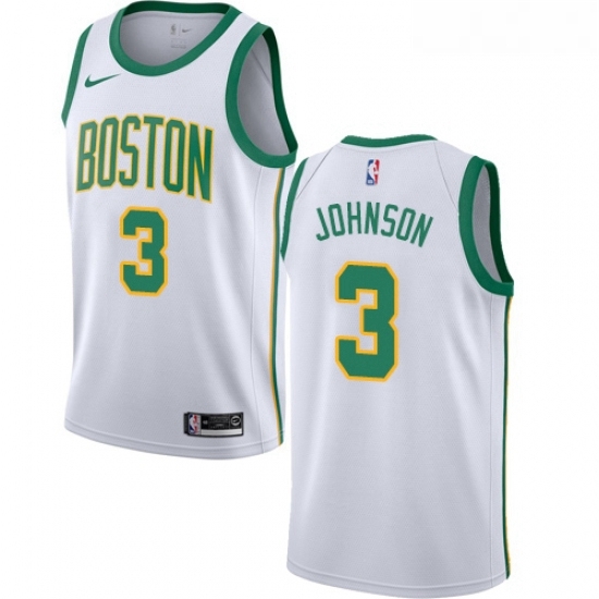 Youth Nike Boston Celtics 3 Dennis Johnson Swingman White NBA Jersey City Edition Youth Nike Boston Celtics 3 Dennis Johnson Swingman White NBA Jersey City Edition