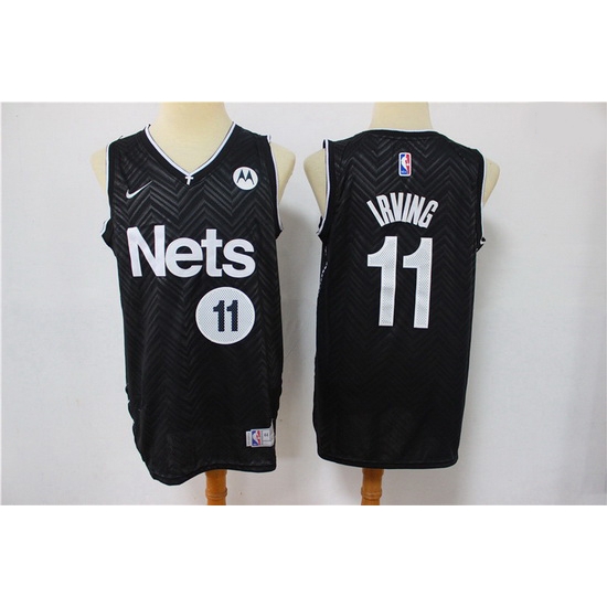 Men Nike Brooklyn Nets Kyrie Irving 11 Black NBA New grey playoff bonus jersey Men Nike Brooklyn Nets Kyrie Irving 11 Black NBA New grey playoff bonus jersey
