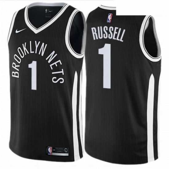 Mens Nike Brooklyn Nets 1 DAngelo Russell Authentic Black NBA Jersey City Edition Mens Nike Brooklyn Nets 1 DAngelo Russell Authentic Black NBA Jersey City Edition
