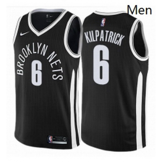 Mens Nike Brooklyn Nets 6 Sean Kilpatrick Authentic Black NBA Jersey City Edition Mens Nike Brooklyn Nets 6 Sean Kilpatrick Authentic Black NBA Jersey City Edition