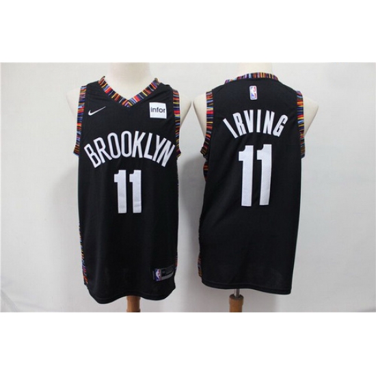 Nets 11 Kyrie Irving Black City Edition Nike Swingman Jersey Nets 11 Kyrie Irving Black City Edition Nike Swingman Jersey