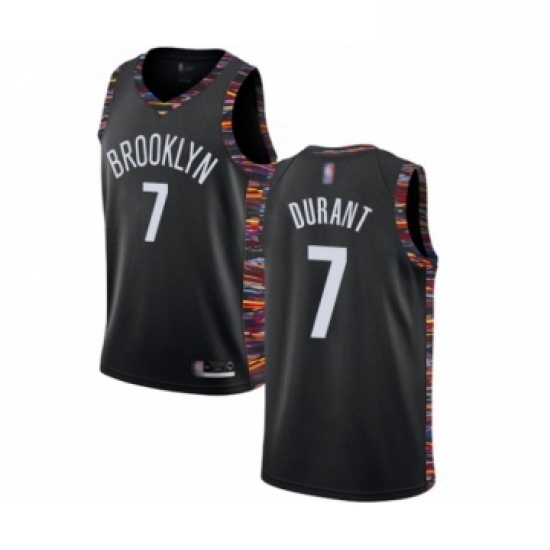Womens Brooklyn Nets 7 Kevin Durant Swingman Black Basketball Jersey 2018 19 City Edition Womens Brooklyn Nets 7 Kevin Durant Swingman Black Basketball Jersey 2018 19 City Edition