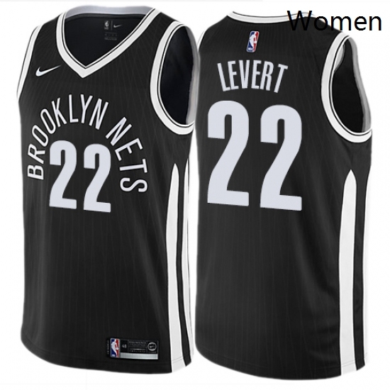 Womens Nike Brooklyn Nets 22 Caris LeVert Swingman Black NBA Jersey City Edition Womens Nike Brooklyn Nets 22 Caris LeVert Swingman Black NBA Jersey City Edition