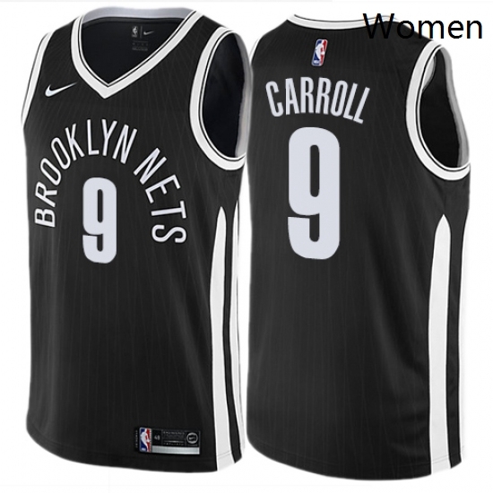 Womens Nike Brooklyn Nets 9 DeMarre Carroll Swingman Black NBA Jersey City Edition Womens Nike Brooklyn Nets 9 DeMarre Carroll Swingman Black NBA Jersey City Edition