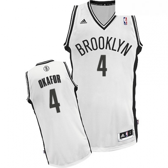 Youth Adidas Brooklyn Nets 4 Jahlil Okafor Swingman White Home NBA Jersey Youth Adidas Brooklyn Nets 4 Jahlil Okafor Swingman White Home NBA Jersey