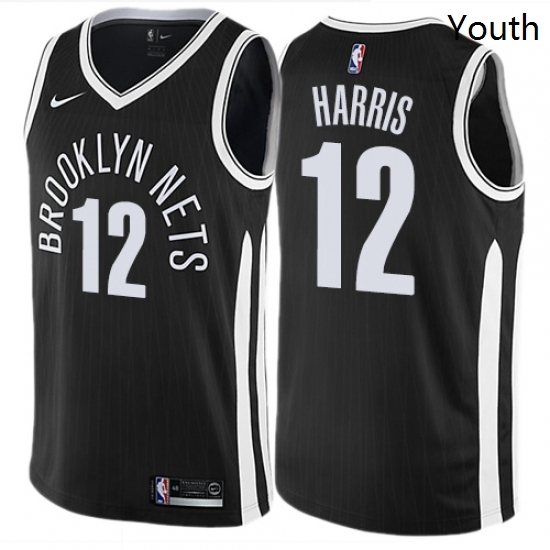 Youth Nike Brooklyn Nets 12 Joe Harris Swingman Black NBA Jersey City Edition Youth Nike Brooklyn Nets 12 Joe Harris Swingman Black NBA Jersey City Edition