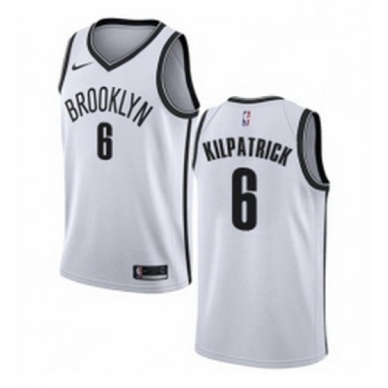Youth Nike Brooklyn Nets 6 Sean Kilpatrick Swingman White NBA Jersey Association Edition Youth Nike Brooklyn Nets 6 Sean Kilpatrick Swingman White NBA Jersey Association Edition