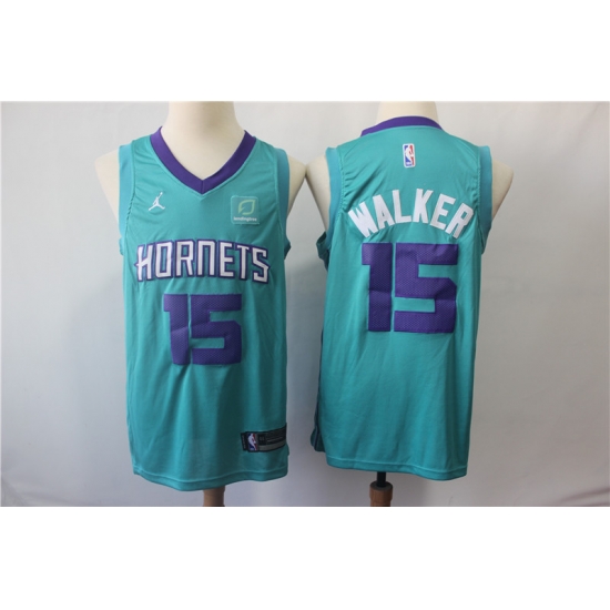 Nike Hornets 15 Kemba Walker Teal Jordan Brand Swingman Jersey Nike Hornets 15 Kemba Walker Teal Jordan Brand Swingman Jersey