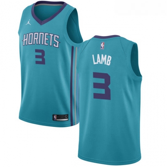 Womens Nike Jordan Charlotte Hornets 3 Jeremy Lamb Swingman Teal NBA Jersey Icon Edition Womens Nike Jordan Charlotte Hornets 3 Jeremy Lamb Swingman Teal NBA Jersey Icon Edition