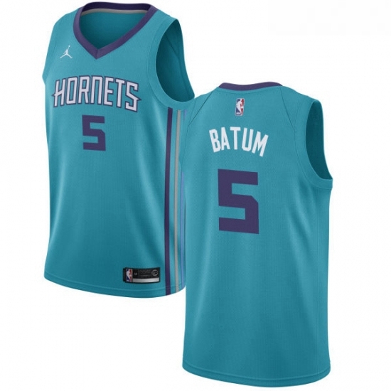 Womens Nike Jordan Charlotte Hornets 5 Nicolas Batum Authentic Teal NBA Jersey Icon Edition Womens Nike Jordan Charlotte Hornets 5 Nicolas Batum Authentic Teal NBA Jersey Icon Edition